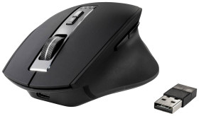 Mysz ergonomiczna Bluetooth®, bezprzewodowa Renkforce RF-WM-300 2400 dpi