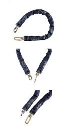 Łańcuch ochronny, Stal stopowa, Łańcuch zabezpieczający, 1500mm, średnica: 16mm