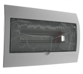 Rozdzielnica modułowa podtynkowa pt 1x12 12 modułów IP30