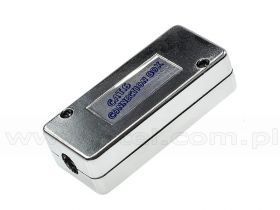 Puszka połączeniowa natynkowa, kat. 6, STP, zatrzaskowa, złącza typu Krone