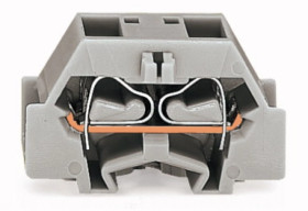 Złączka 4-przewodowa 2,5mm2 szara z mocowaniem śrubowym 261-331 /50szt./