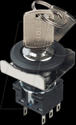 LB6K21ST5B Key switch, LB, 1 CO
