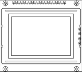 LCD-128H064D 128 x 64 Graphic LCD
