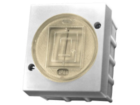 LAMBDA Wyłącznik podwójny świecznikowy biały ŁNH-2L/00 OSPEL