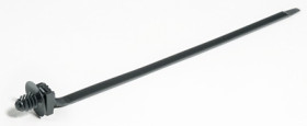Cable tie, PA, (L x W) 170 x 5.3 mm, bundle-Ø 1.6 to 30 mm, black, -40 to 85 °C, 157-00019