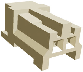 Złącze IDC 2-pinowe raster: 2.5mm Żeński Montaż na kablu TE Connectivity