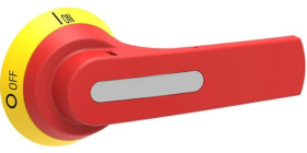 Pokrętło do wersji ze sprzęgłem do rozłączników GL0100... GL315 i GLD... żółto-czerwone GLX61