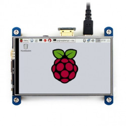 Ekran dotykowy rezystancyjny LCD IPS 4'' 800x480px HDMI + GPIO do Raspberry Pi - Waveshare 12030