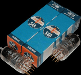 E88CC S4A PREMI X2 Electron tube, double triode, Noval, 9-pin, matched pair