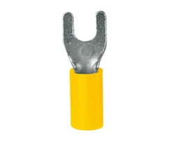 Końcówka aparatowa widełkowa izolowana KNV 4-6 /100szt./
