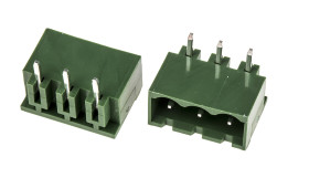 Wtyk PCB 3-pinowe raster: 5.08mm -rzędowe RS PRO Przepust Męski 16.0A 300.0 V.