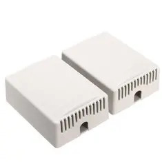 10szt. Obudowa elektroniczna DIY z tworzywa sztucznego o wymiarach 75 x 54 x 27 mm na zasilacz