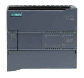 Sterownik programowalny PLC Siemens SIMATIC S7-1200 14 (cyfrowe, 2 przełączniki jako analogowe) 10 (wyjście cyfrowe,