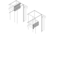 Akcesoria do obudów Płyta montażowa 1STQ008580A0000 Arkusz blachy trawionej Płytki modułowe — System Pro E Power