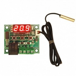 Termostat cyfrowy W1209 12V czerwony wyświetlacz + sonda przekaźnik 1750W
