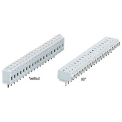 CamdenBoss CTB7000/11 11 Way 22A Rising Clamp Terminal Block 5mm Pitch