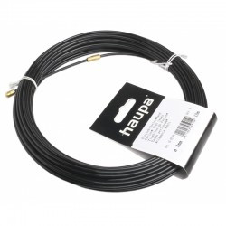 Taśma perlonowa do wciągania kabli 15m fi 3mm czarna 150224