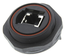 Złącze RJ RJ45 Cat5e porty: Łącznik Bulgin