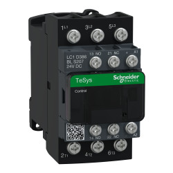 Stycznik 24 V Schneider Electric styki: 3 50 A 3NO LC1D386BLS207