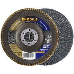 Rhodius 211333 Flap disc 125 mm Stainless steel 22.23 mm bore