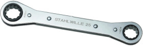 Klucz oczkowy z grzechotką Klucz oczkowy z grzechotką STAHLWILLE długość 174 mm Stal