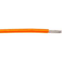 Przewód montażowy 0,03 mm² Pomarańczowy Alpha Wire PTFE 32 AWG 250 V dł. 30.5m 14793 200°C Ustawa stanu Kalifornia 65,