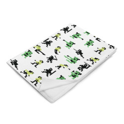 Bruce Lee Throw Blanket