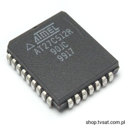 AT27C512R-90JC 512Kbit OTP EPROM SMD-PLCC32 ATMEL