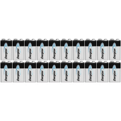 Energizer E301323200 Max Plus Industrial 9V/PP3 Battery AlkaliManganese 9V 20 pc