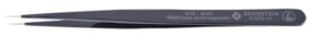 ESD SMD tweezers, uninsulated, antimagnetic, stainless steel, 140 mm, 5-073-13