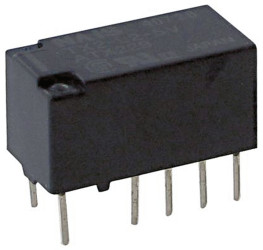 Przekaźnik sygnału, 5V dc, 2 A, DPDT, montaż PCB, Panasonic