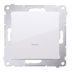 SIMON54 biały DW1L.01/11 Łącz.podśw.pojed.+klawisz