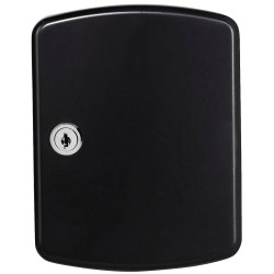 Burg W&#xE4;chter 28230 KB 15 S Key Cabinet 15 Hooks Matt Black Includes 2 Keys