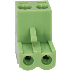 TruConnect 212800 2 Way 15A 300V Free Plug Terminal Block 5mm Pitch