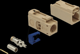 89693 FAKRA I jack 25 mm (long) for crimping