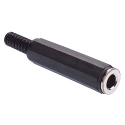 6.35mm Stereo Inline Jack Socket Connector