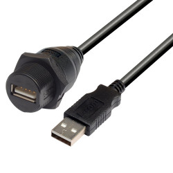 Kabel USB Złącze A USB A Złącze B USB A dł. 500mm Przewód USB USB 2.0