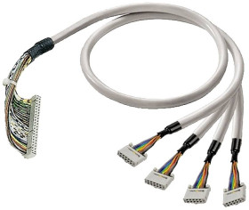 Przewód łączący PLC Weidmüller PAC-YOKO-4X10-V0-2M 1512190020, 1 szt.