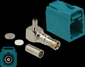 89723 FAKRA Z jack 90° for crimping