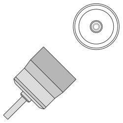 Weller T0058768742N TNR 25 Hot Air Round Nozzle 2.5mm For WTHA 1