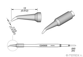 Grot C245935 do rączki JBC T245