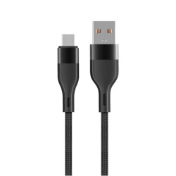 Kabel USB/USB-C 1m 3A czar.sznurk. MXUC-07 Maxlife