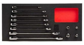 Zestaw narzędzi nastawnych 12 szt. Stal, RS PRO