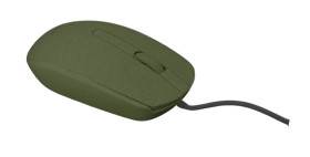 Myszka, Optyczna, 3-przyciskowa, kolor: Szary, USB, Ceratech, MOU-BIO100-GR