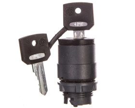 Napęd przełącznika 2 położeniowy z kluczem Ronis 421E z samopowrotem ZB5AG612