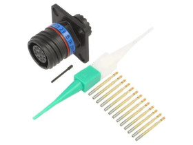 Złącze militarne rozmiar 11 MIL-DTL-38999 Series III D38999/20ZB35SN