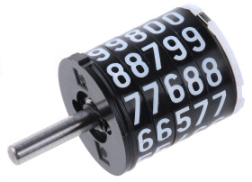 Licznik Resetowanie Brak resetu Hengstler 5-cyfrowy Licznik