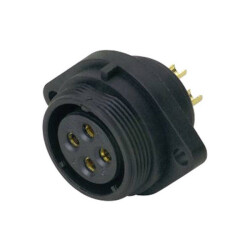 Weipu SP2113/S2 SP21 Bullet Connector Socket 2-Pin Waterproof UV-Resistant