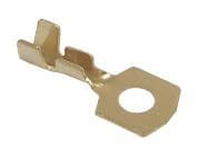 KK-M4/5 Kabeloczko mosiężne zaciskane na kabel - średnica oczka 4mm - kpl. 5 szt.