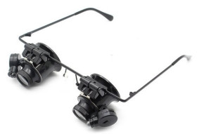 LUPA OKULAROWA 20X Z PODSWIETLENIEM